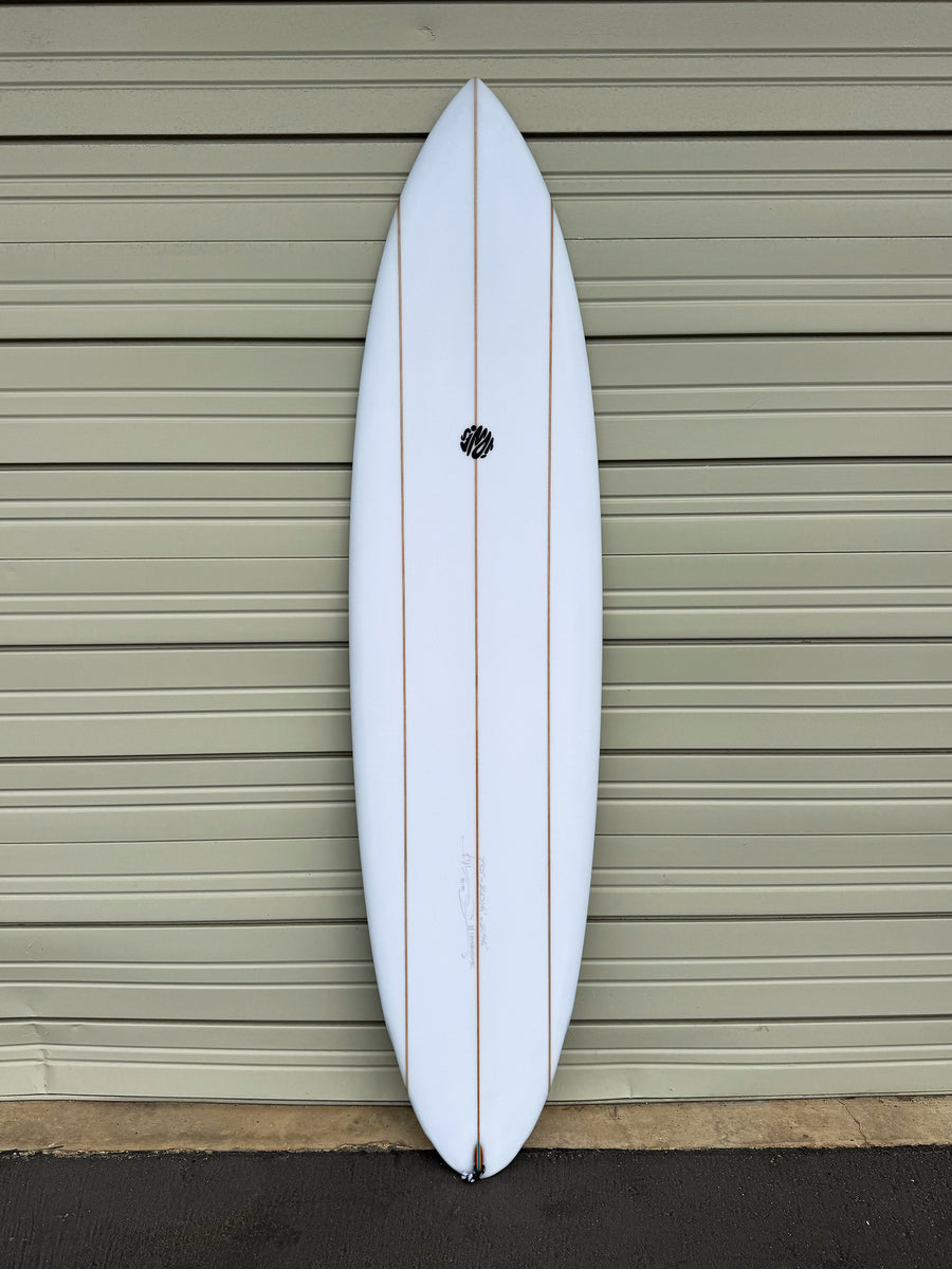 Simon Jones Designs | 7’0” Triple Stringer Fiji Clear Surfboard