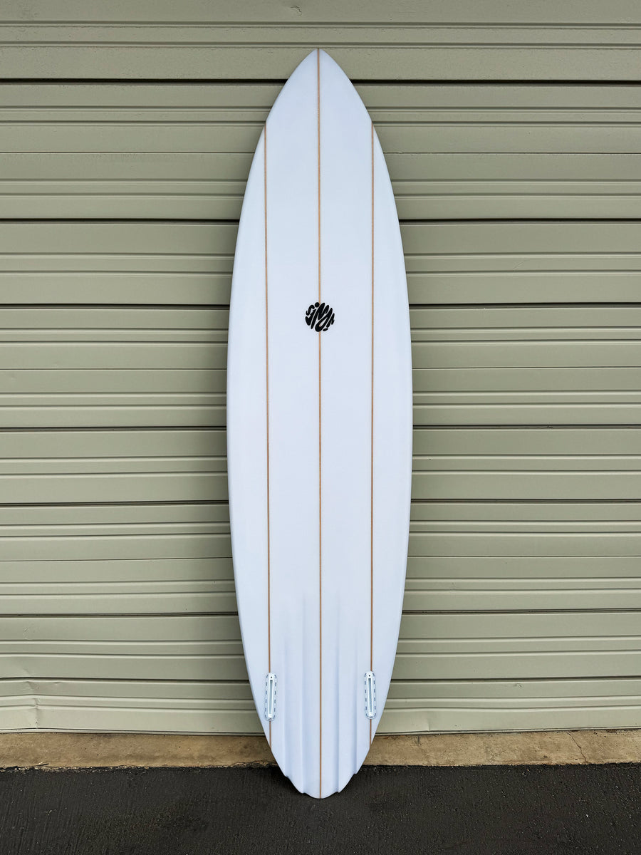 Simon Jones Designs | 7’0” Triple Stringer Fiji Clear Surfboard