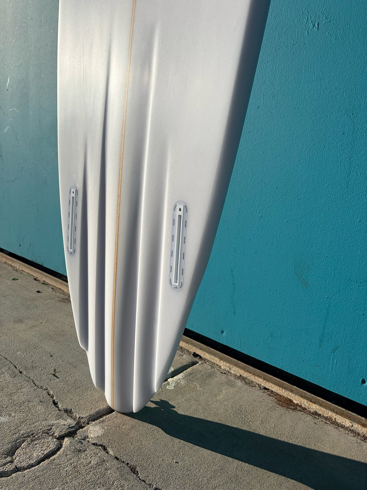 Simon Jones Designs | 7’6” Massive Clear Surfboard - Surf Bored