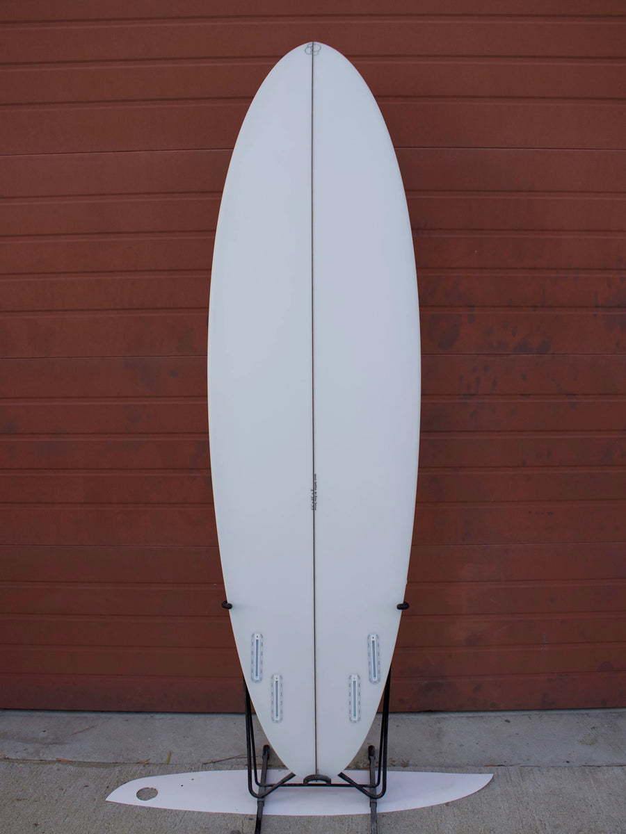 Simon Shapes | Simon Shapes | 6'10'' Quegg | Clear Surfboard - Surf Bored