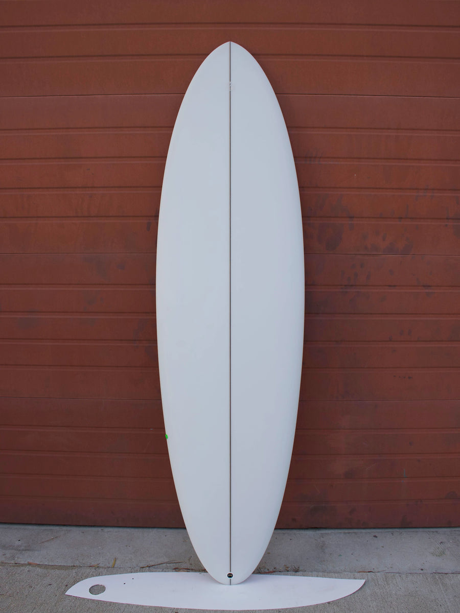 Simon Shapes | Simon Shapes | 6'10'' Quegg | Clear Surfboard - Surf Bored