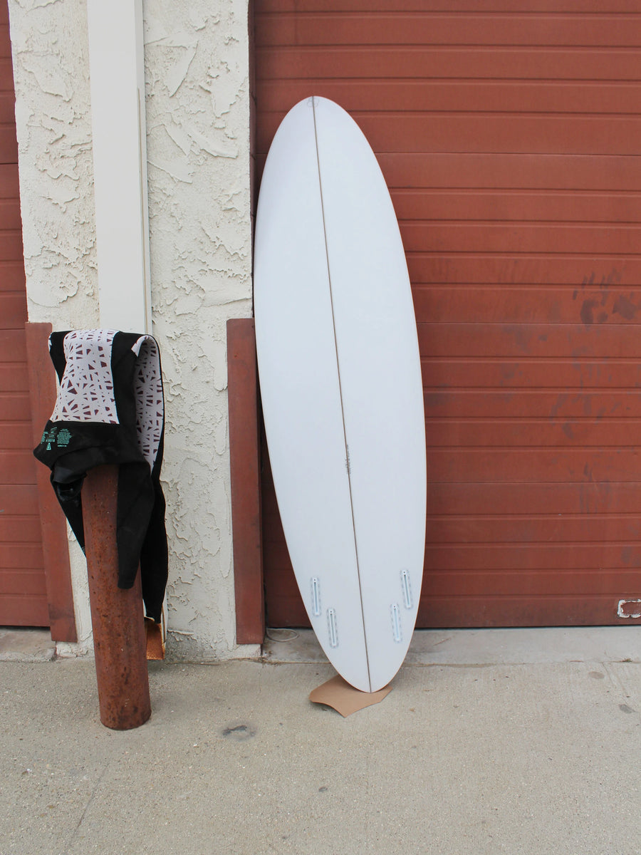 Simon Shapes | Simon Shapes | 6'10'' Quegg | Clear Surfboard - Surf Bored