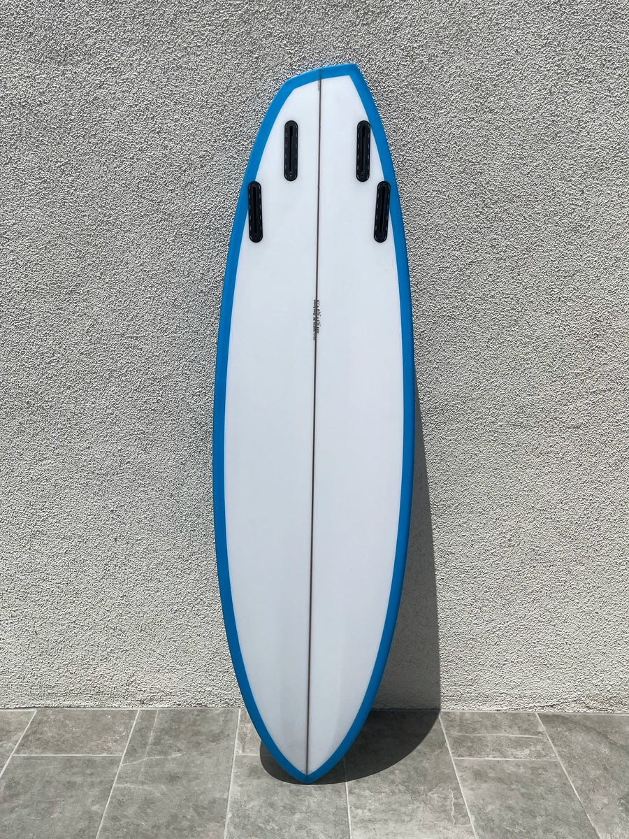 Simon Shapes | 6’1” B.E.A.S.T Regular Electric Blue Surfboard - Surf Bored