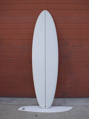 Simon Shapes | Simon Shapes | 6'8'' Arc Tail Quad Hull | Clear Surfboard - Surf Bored