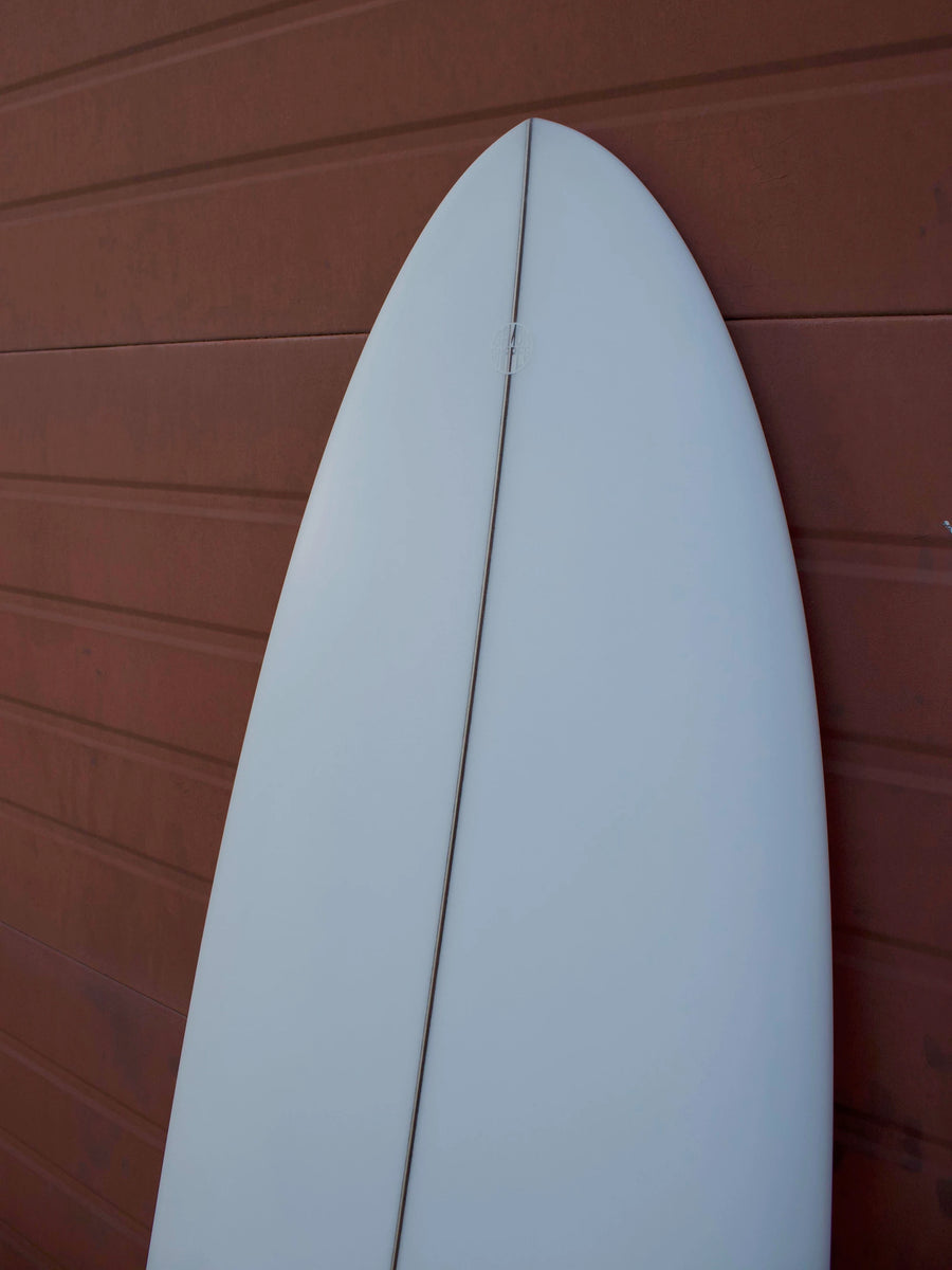 Simon Shapes | Simon Shapes | 6'8'' Arc Tail Quad Hull | Clear Surfboard - Surf Bored