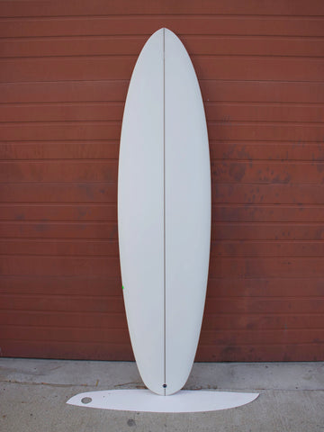 Simon Shapes | Simon Shapes | 7'2'' Arc Tail Quad Hull | Clear Surfboard - Surf Bored
