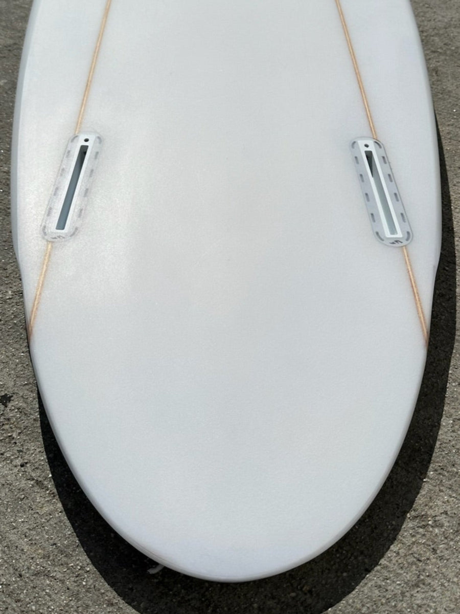 Simon Jones Designs | 6’6” Twin Pin Clear Surfboard - Surf Bored