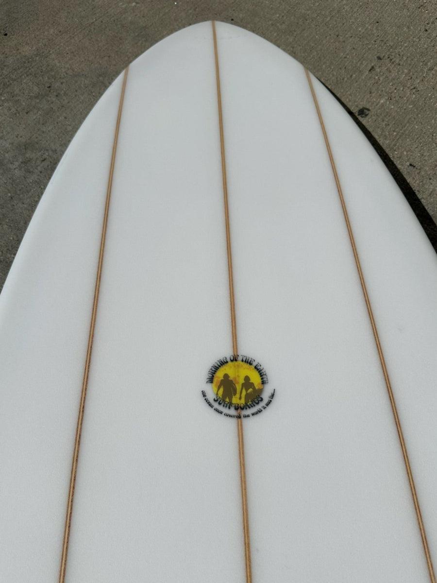 Simon Jones Designs | 7’0" Fiji Triple Stringer Clear Surfboard - Surf Bored