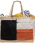 Premium Beach Tote with Pull-out Blanket