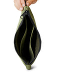 Surfboard Fin Wallet - Olive Drab - Surf Bored