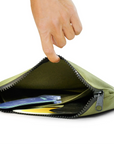 Surfboard Fin Wallet - Olive Drab - Surf Bored