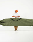 Olive Drab Canvas Surfboard Bag - Surf Bored