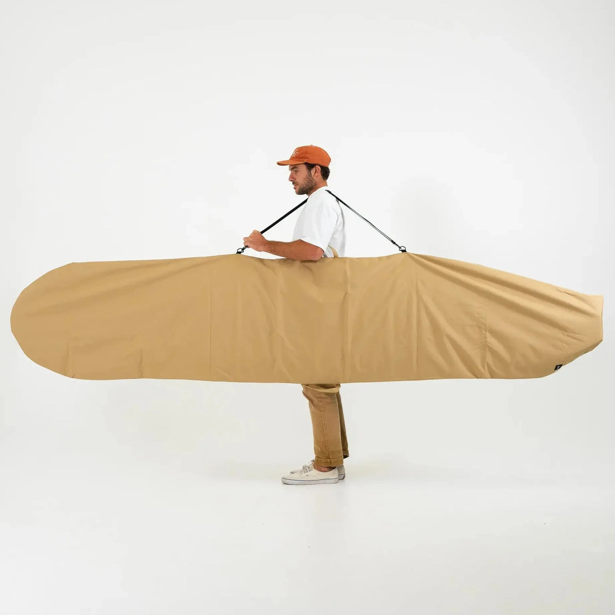 Harbor Tan Canvas Surfboard Bag - Surf Bored