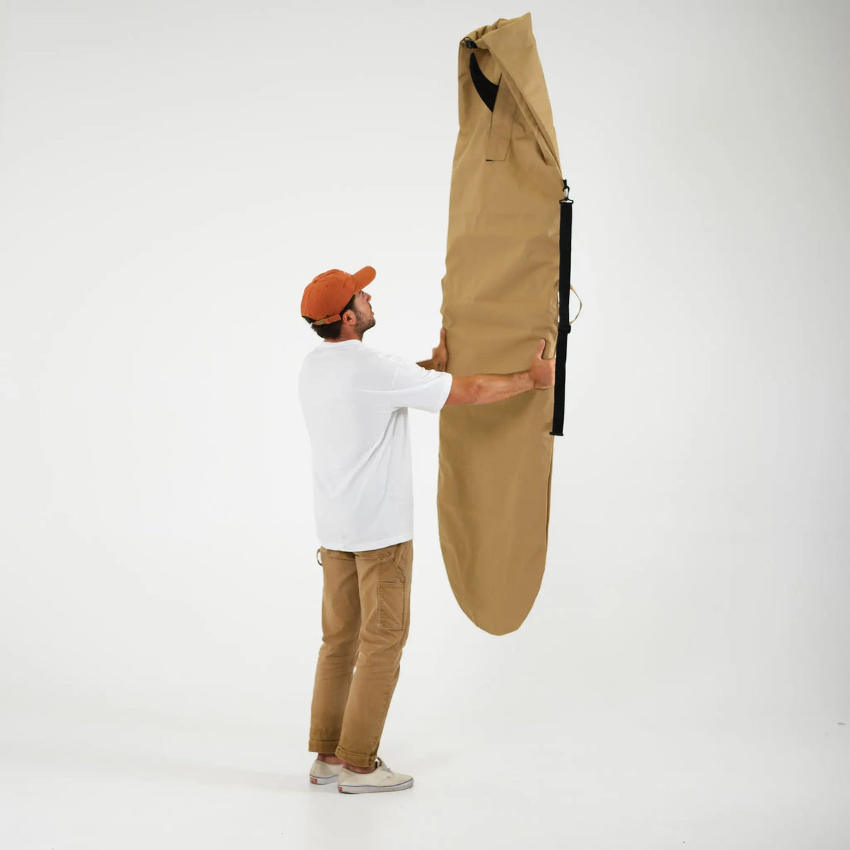 Harbor Tan Canvas Surfboard Bag - Surf Bored