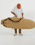 Harbor Tan Canvas Surfboard Bag - Surf Bored