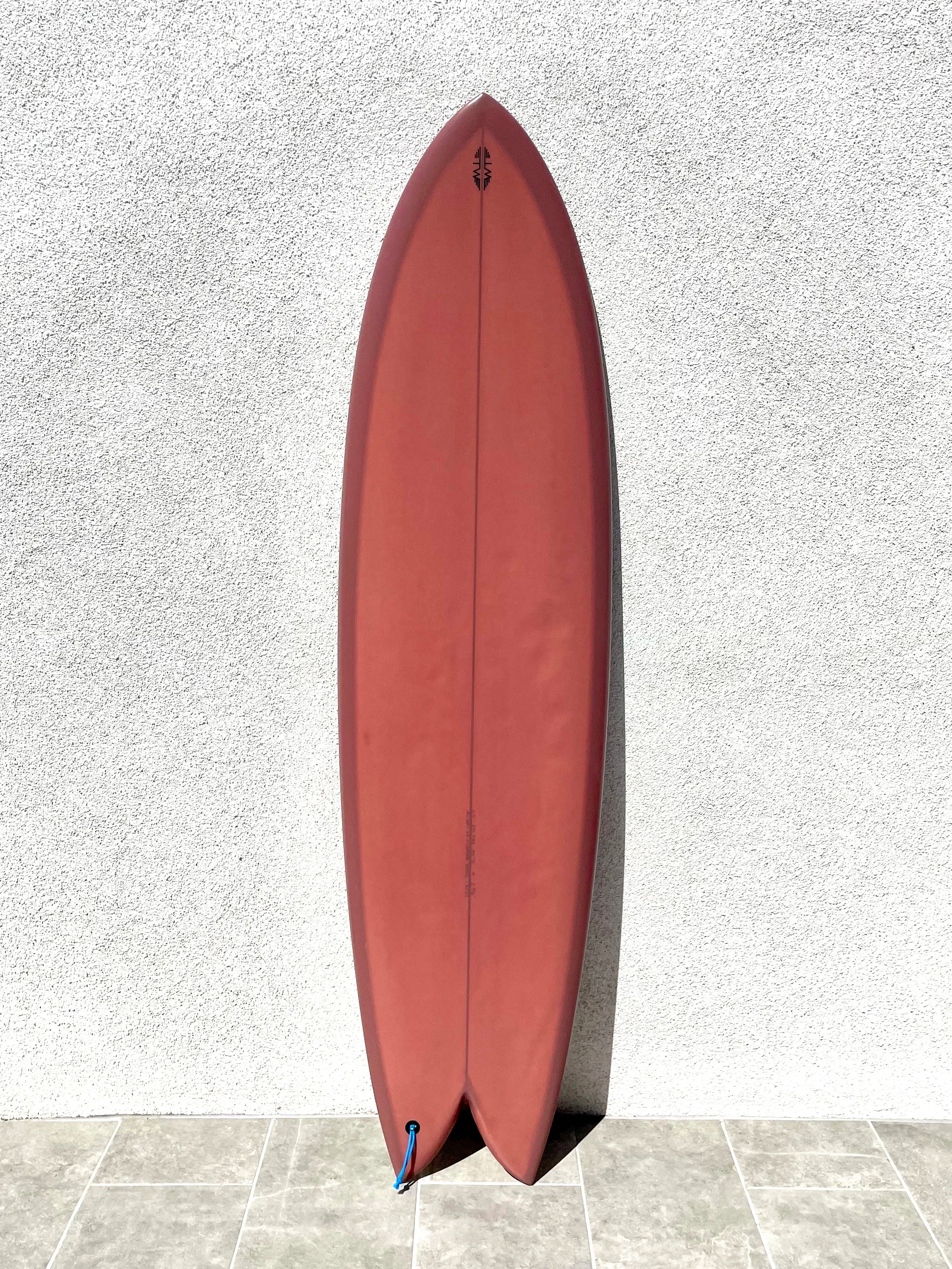 Tyler Warren Dream Fish 5'6 サーフボード Tyler Warren | 6'5” Dream Fish Quad Mauve Surfboard (USED)