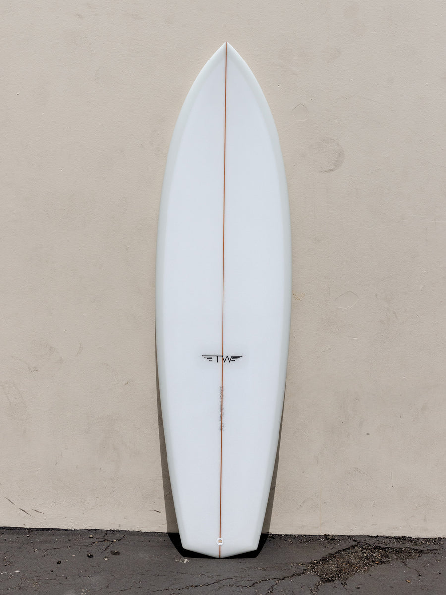 Tyler Warren | Tyler Warren | 6’4” Zipper Clear Volan Surfboard - Surf Bored