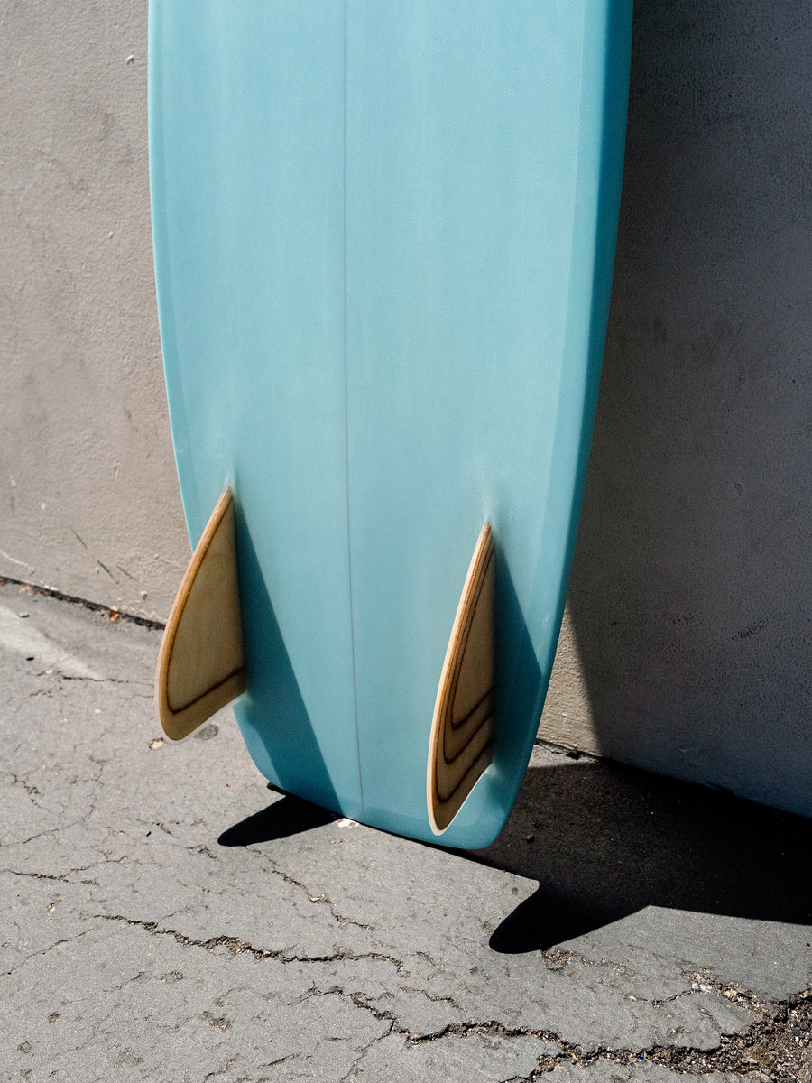 Tyler Warren | Tyler Warren | 5’0” Bar of Soap Sky Blue Surfboard - Surf Bored