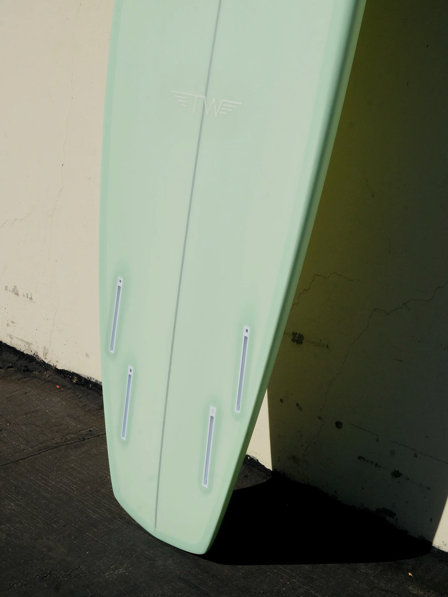 Tyler Warren | 5’11” BWK Mint Semi Opaque Surfboard - Surf Bored