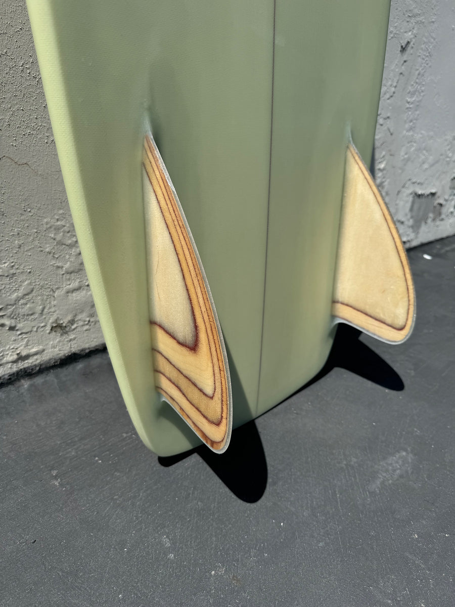 Tyler Warren | 5’3" Bar of Soap Sea Foam Surfboard - Surf Bored