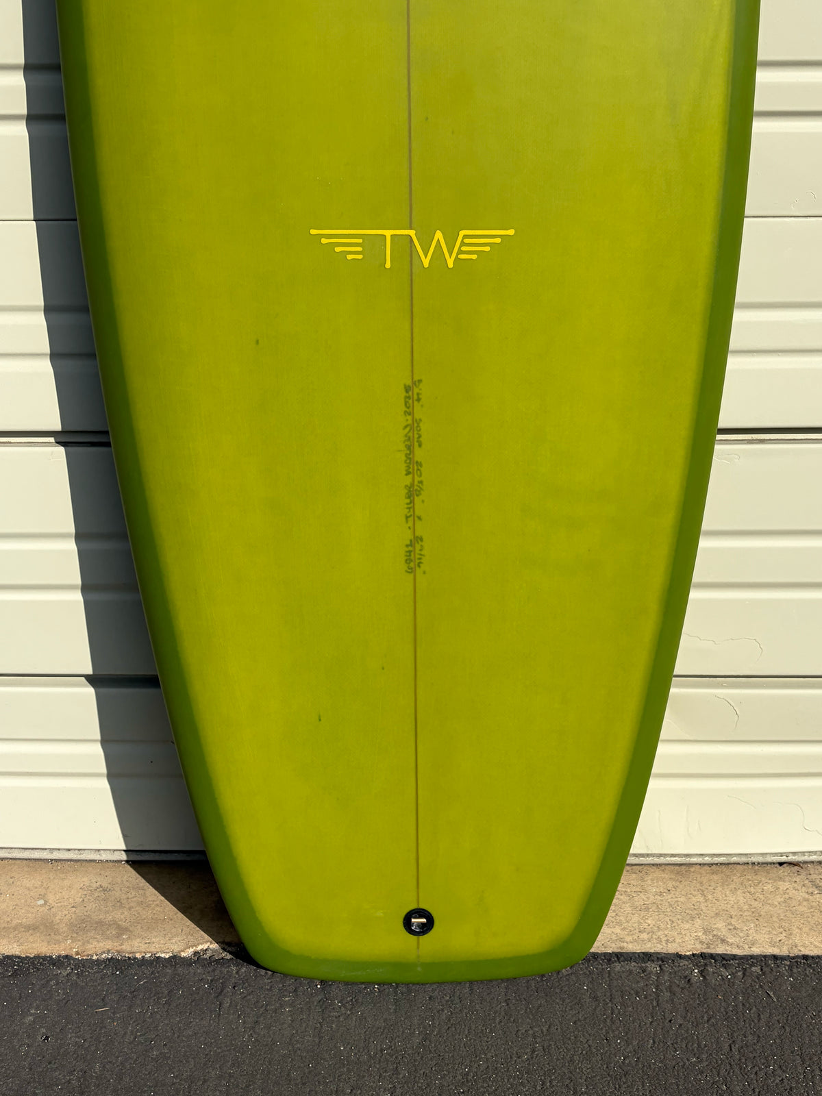 Tyler Warren | 5’4” Soap Moss Surfboard - Surf Bored