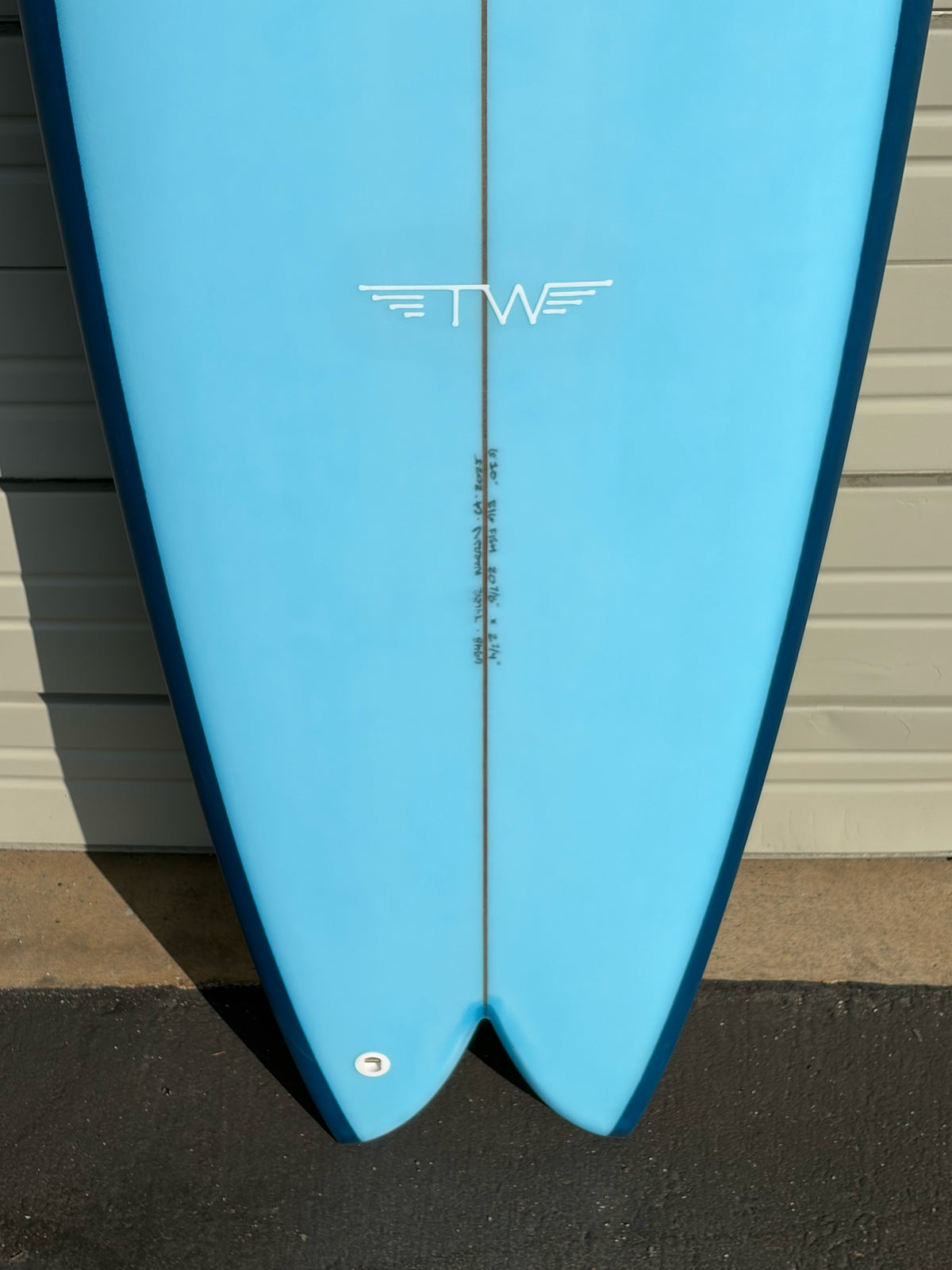 Tyler Warren | 6’10” Big Fish Cobalt Surfboard - Surf Bored
