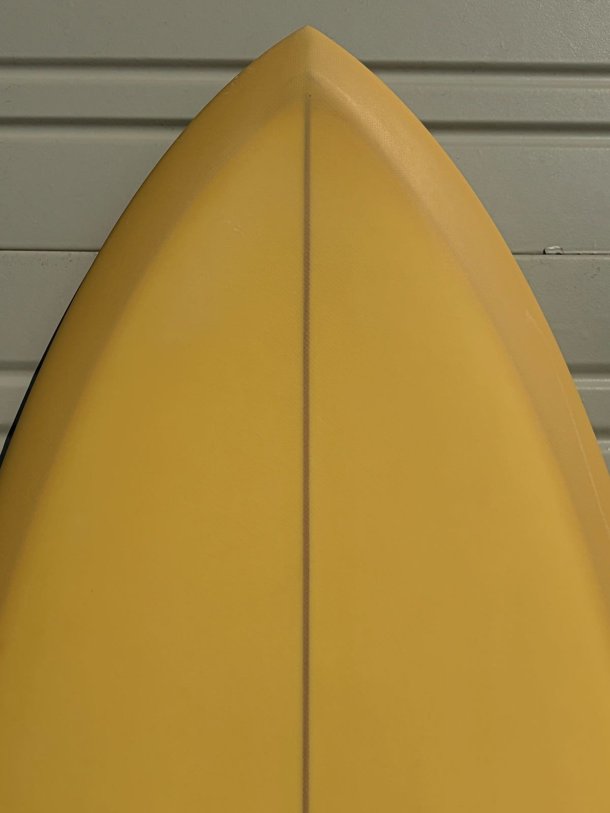 Tyler Warren | 6’6” Twin Pin Gold Surfboard - Surf Bored