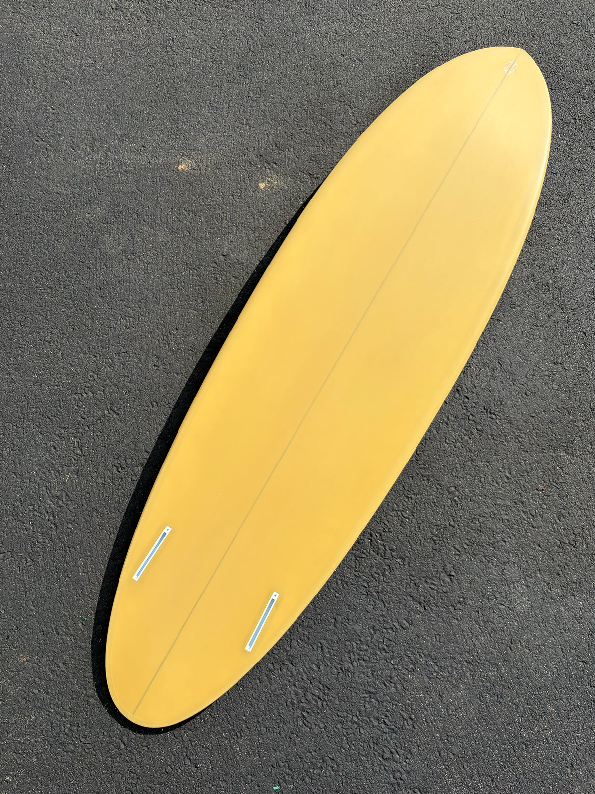 Tyler Warren | 6’6” Twin Pin Gold Surfboard - Surf Bored