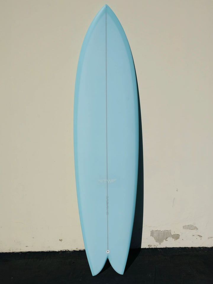 Tyler Warren | 7’2" Big Fish Arctic Blue Surfboard - Surf Bored