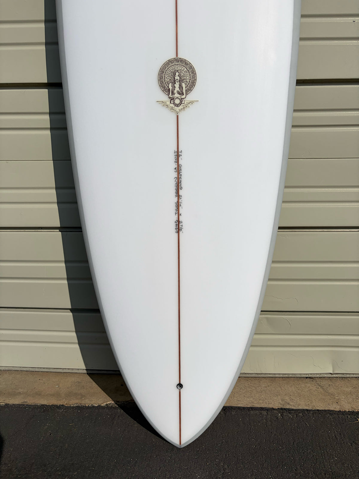 Tyler Warren | 7’2” Girlfriend Iron Surfboard - Surf Bored