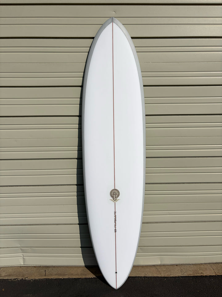 Woodin Surfboards | Crossroad 9'6” Lemon Dip Resin Tint Longboard