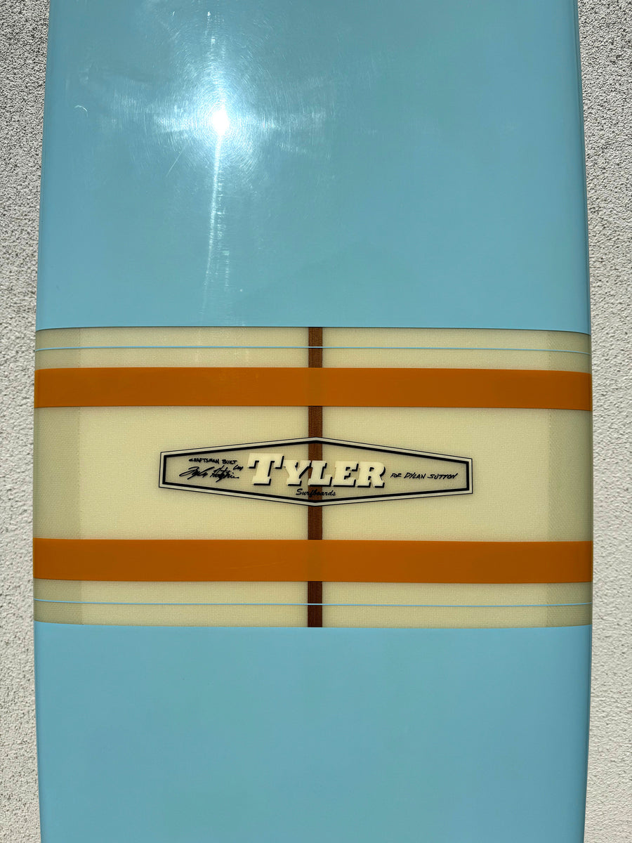 Tyler Hatzikian | 9'4" Double Duece Pig Craftsman Blue Longboard (USED)