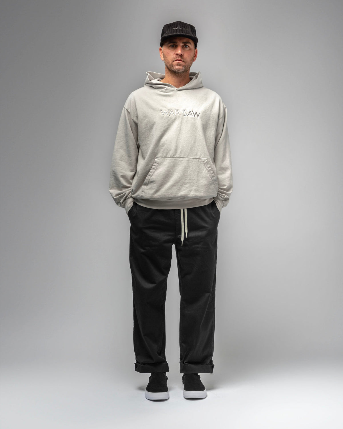 CAPITAL CHINOS - BLACK - Surf Bored
