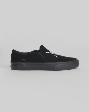 STRANGER SLIP-ON | BLACK / BLACK TEMPLETON