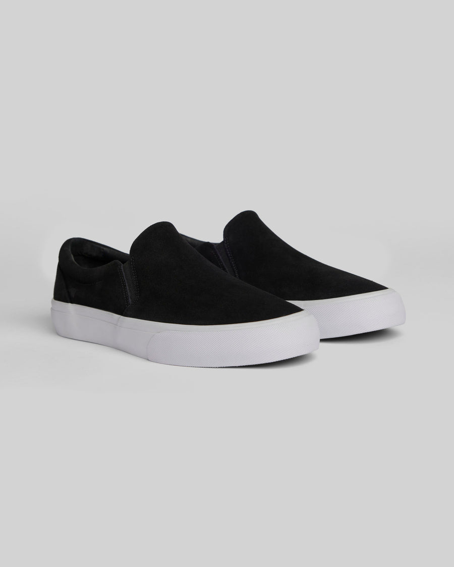 STRANGER SLIP-ON | BLACK / WHITE