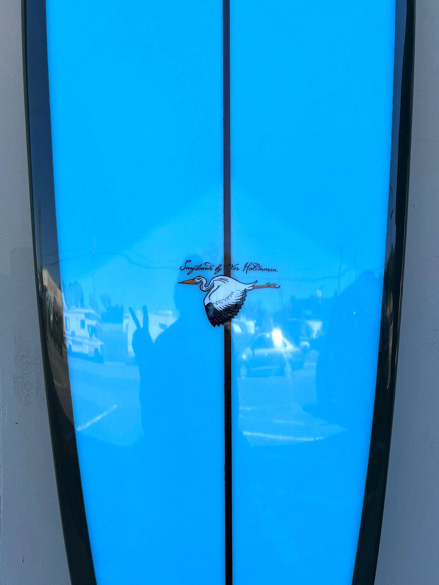 Weston Surfboards // 10'0" Noserider // Chocolate + Sky Blue Longboard - Surf Bored