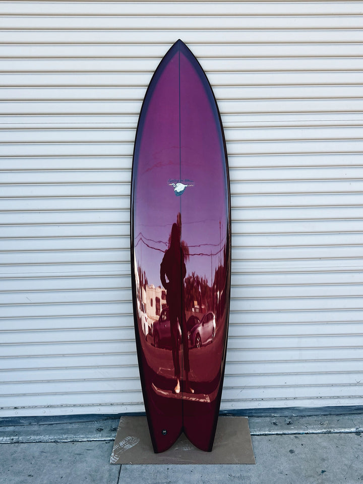 Translucent Surfboard Kookapinto Shapes | 6'8