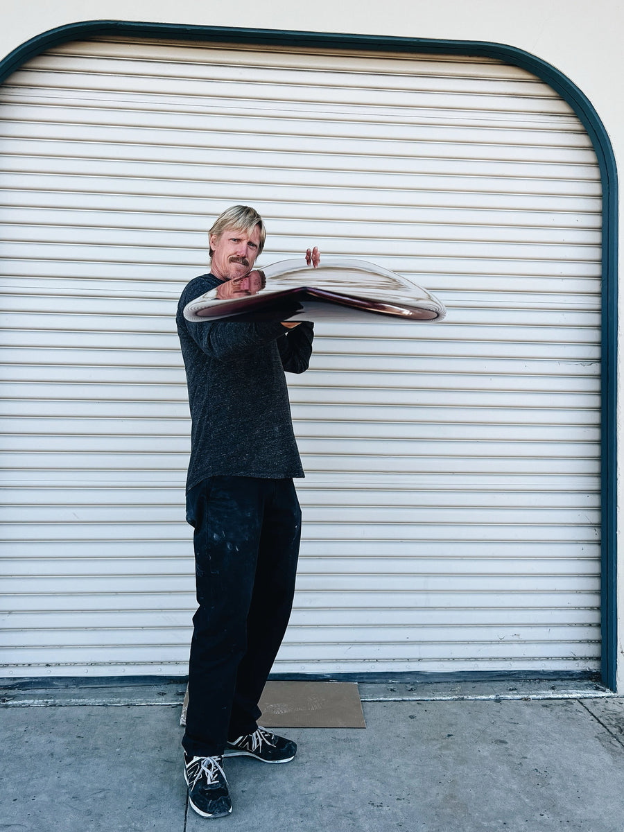 WESTON Surfboards // 7'0" Long Fish // Beet Red Surfboard - Surf Bored