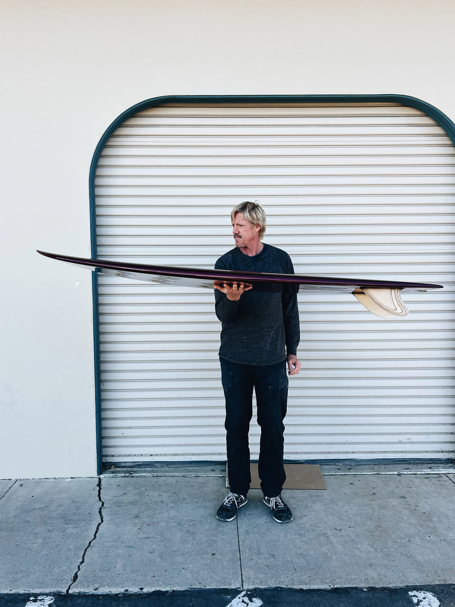 WESTON Surfboards // 7'0" Long Fish // Beet Red Surfboard - Surf Bored