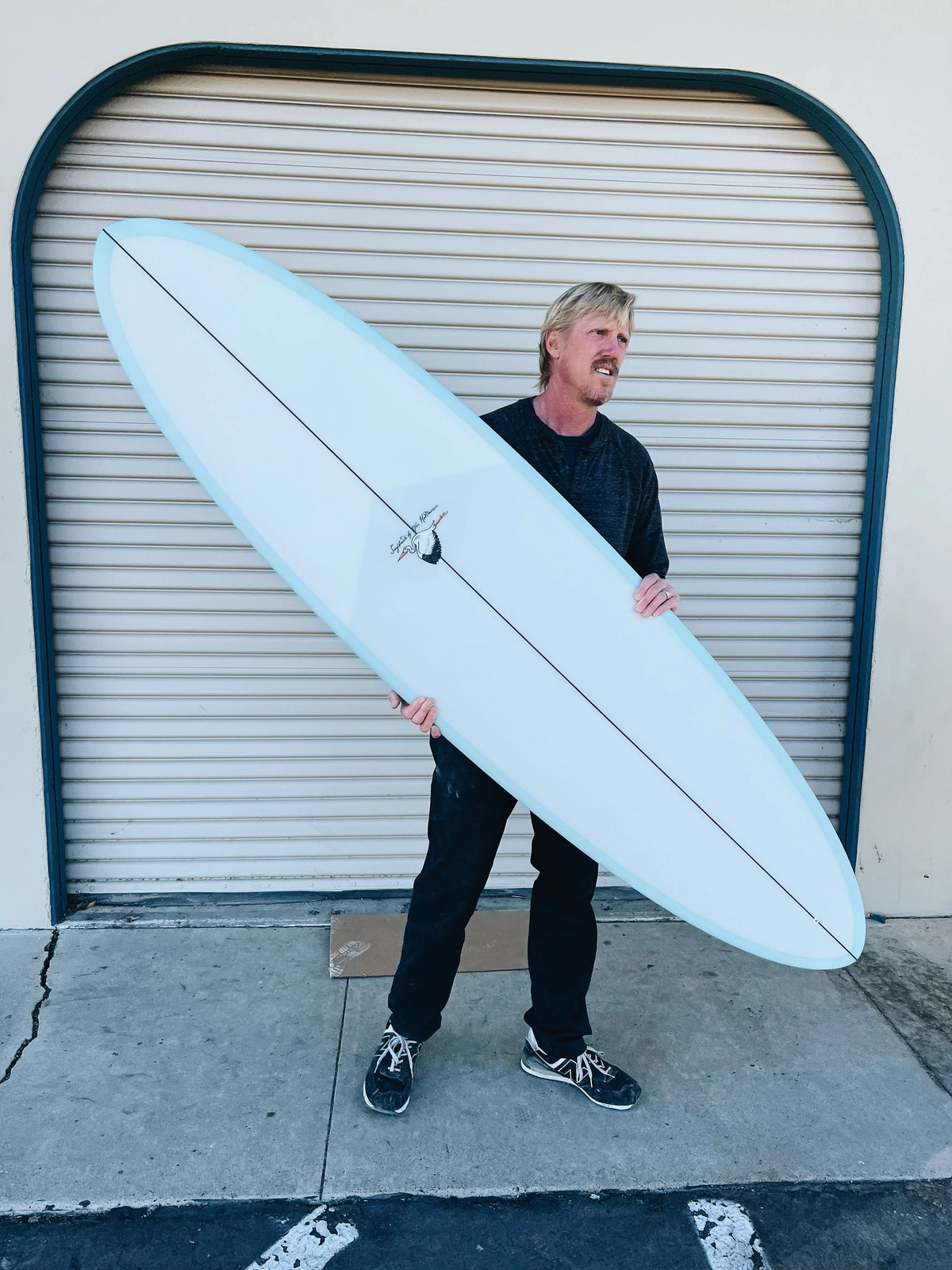 WESTON Surfboards //  7'2" B Egg // Sky Blue Surfboard - Surf Bored