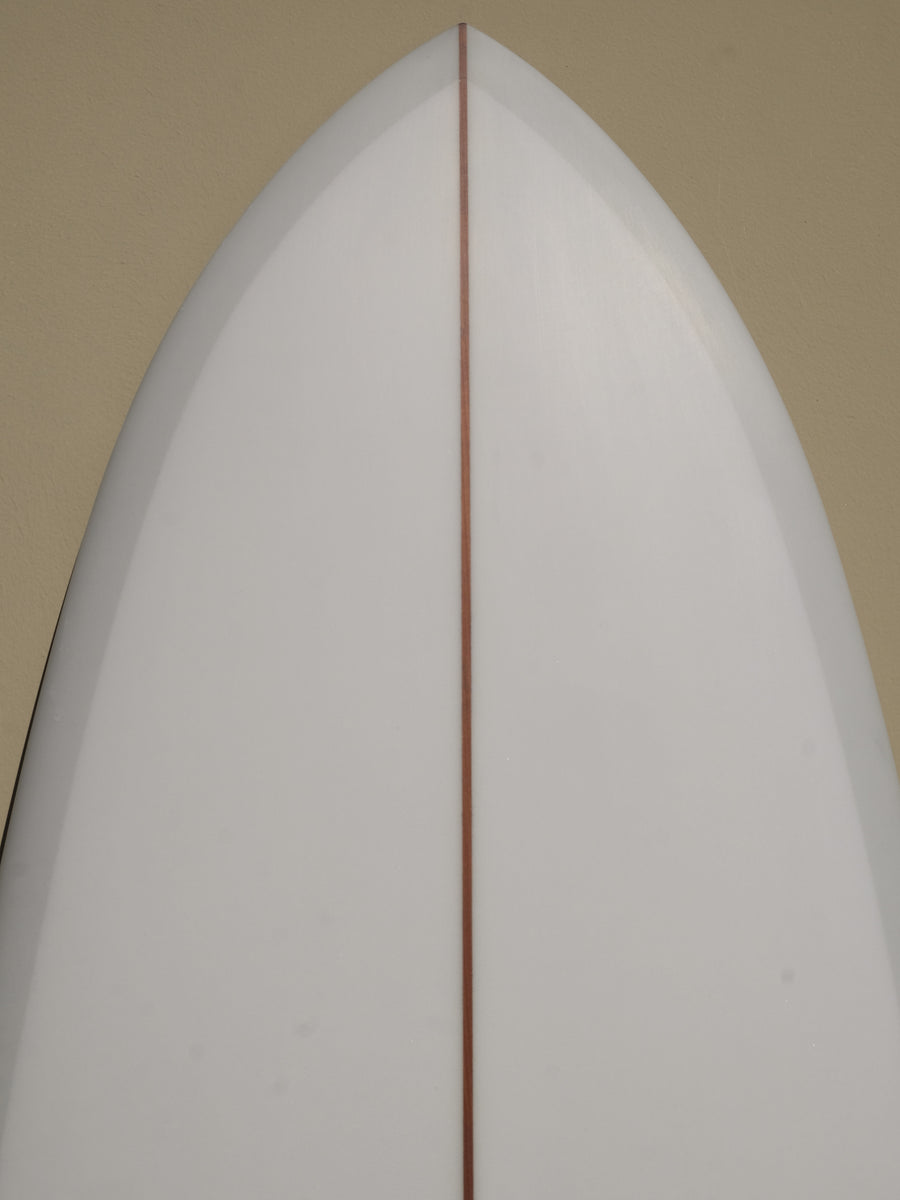 WESTON Surfboards // 8'6'' Goodfoot // Light Gray Surfboard - Surf Bored