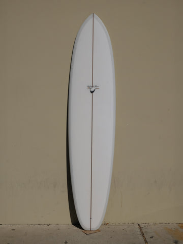 WESTON Surfboards // 8'6'' Goodfoot // Light Gray Surfboard - Surf Bored