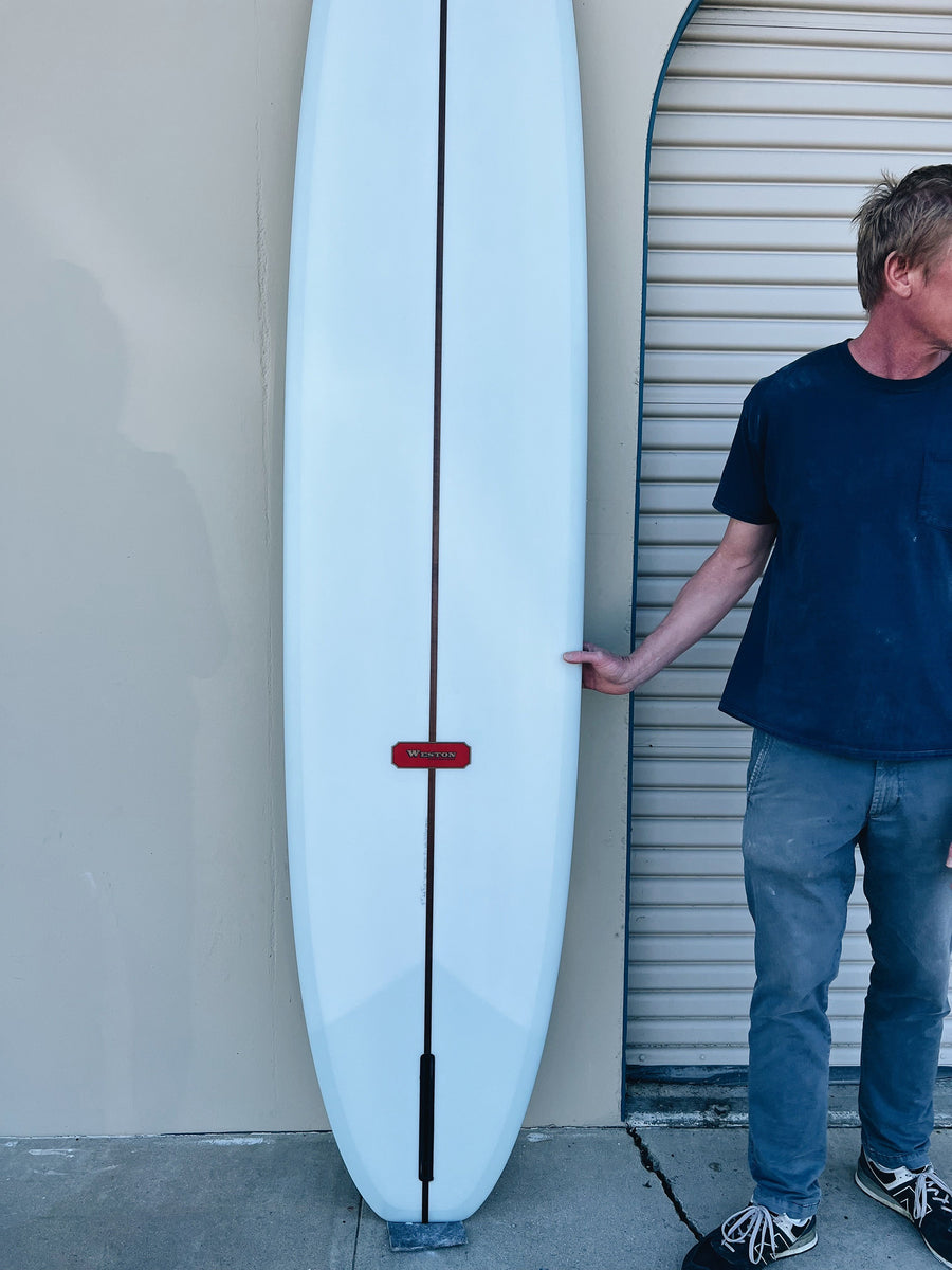 WESTON Surfboards // 9'4'' Rountail Axis // Ice Blue Surfboard - Surf Bored