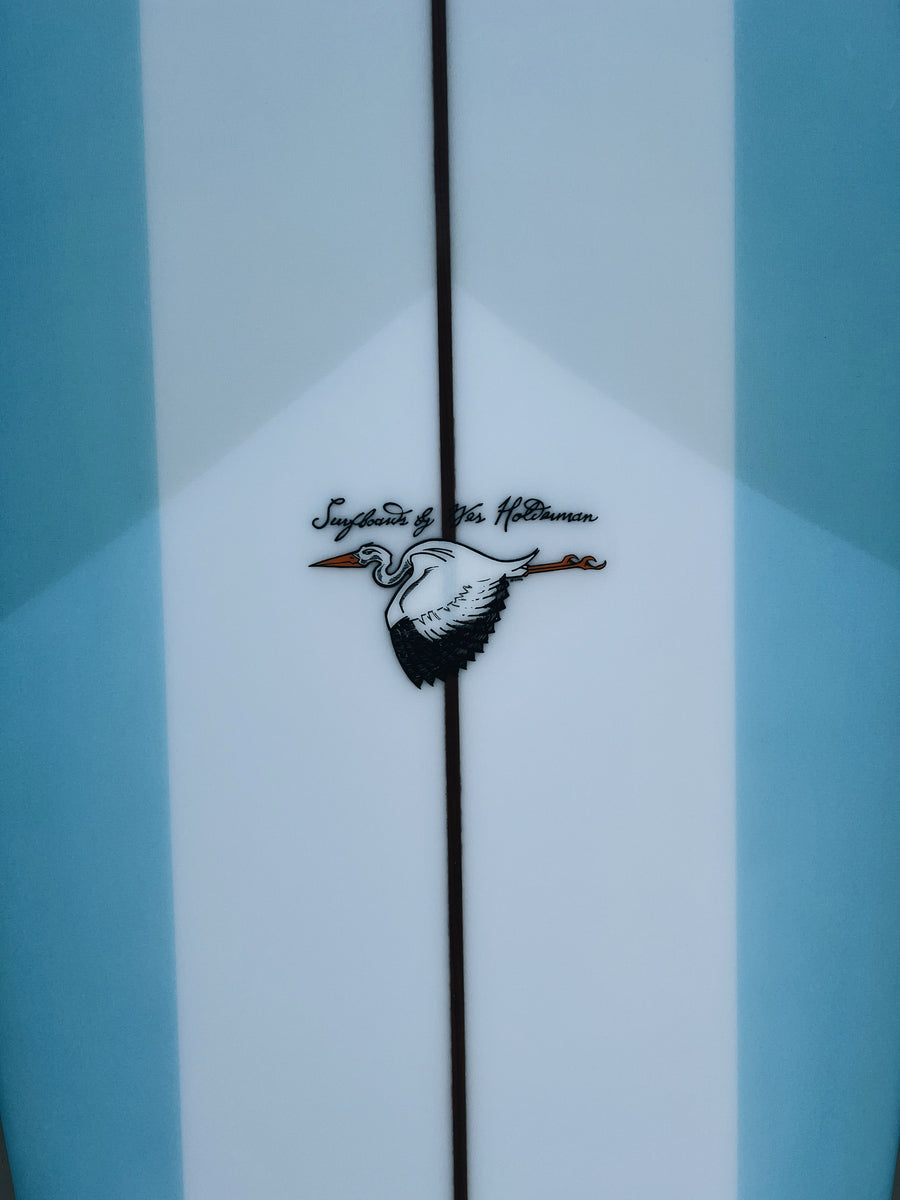 WESTON Surfboards // 9'6" Axis Blend // Baby Blue Paneled Surfboard - Surf Bored
