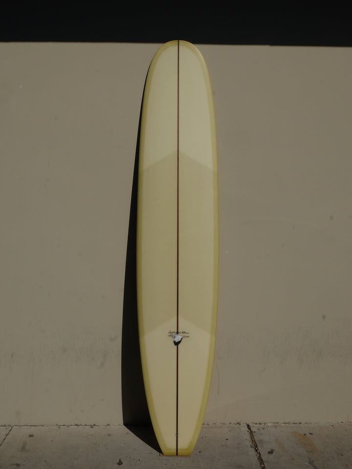 WESTON Surfboards // 9'6'' Flying Burrito Noserider // Vintage Yellow Surfboard - Surf Bored
