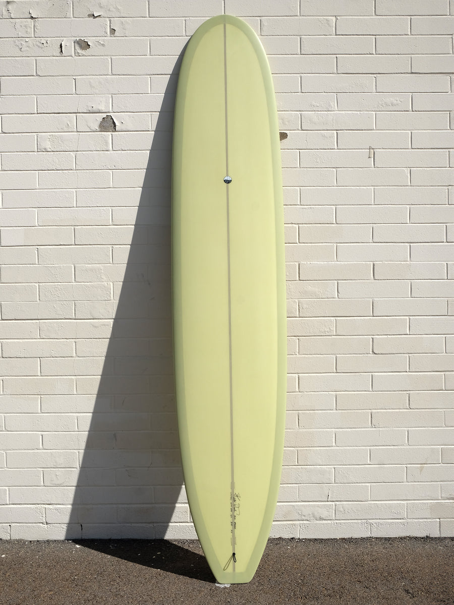 Woodin Surfboards | 9'8" One Love Cactus Green Longboard