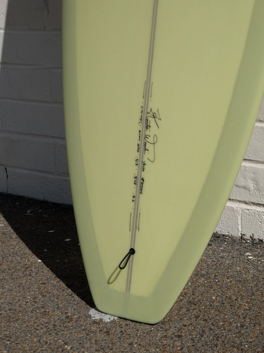 Woodin Surfboards | 9'8" One Love Cactus Green Longboard - Surf Bored