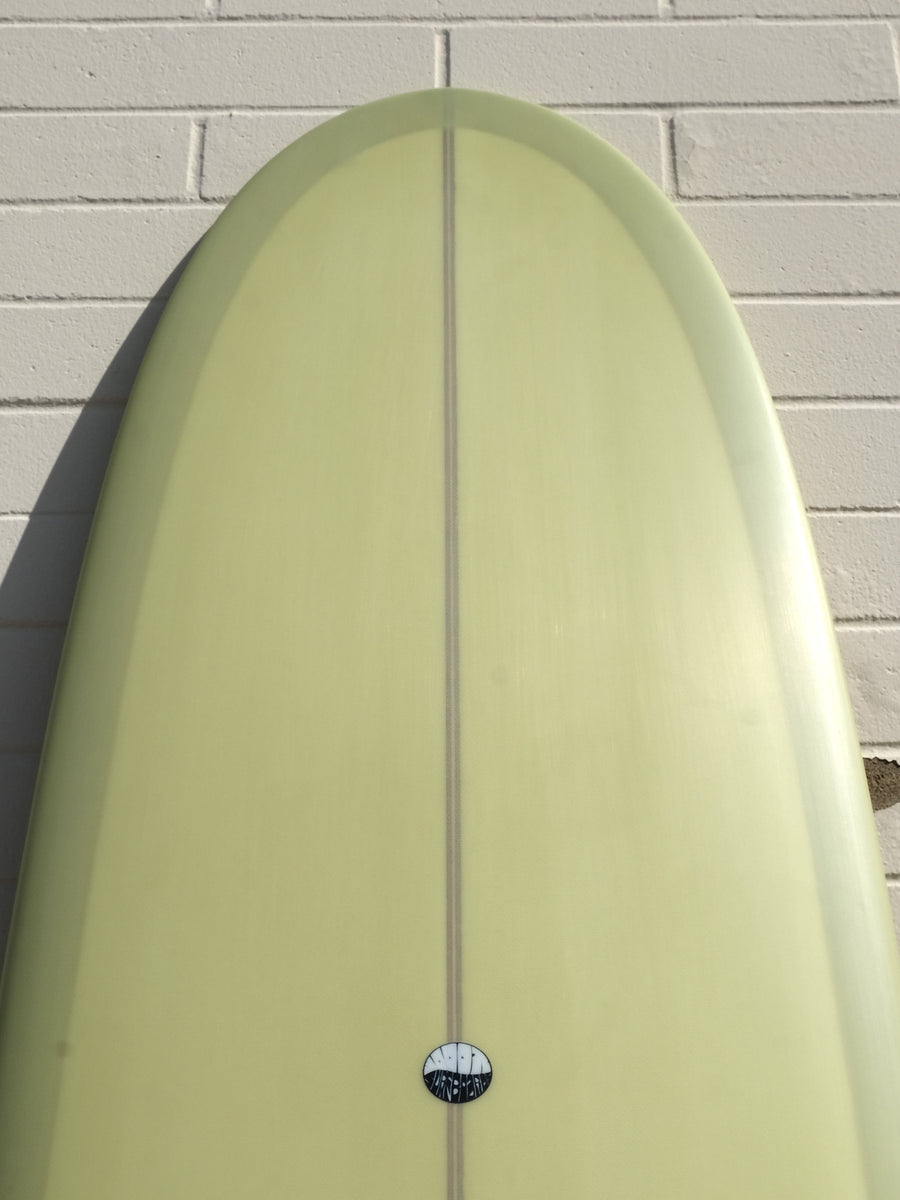 Woodin Surfboards | 9'8" One Love Cactus Green Longboard - Surf Bored