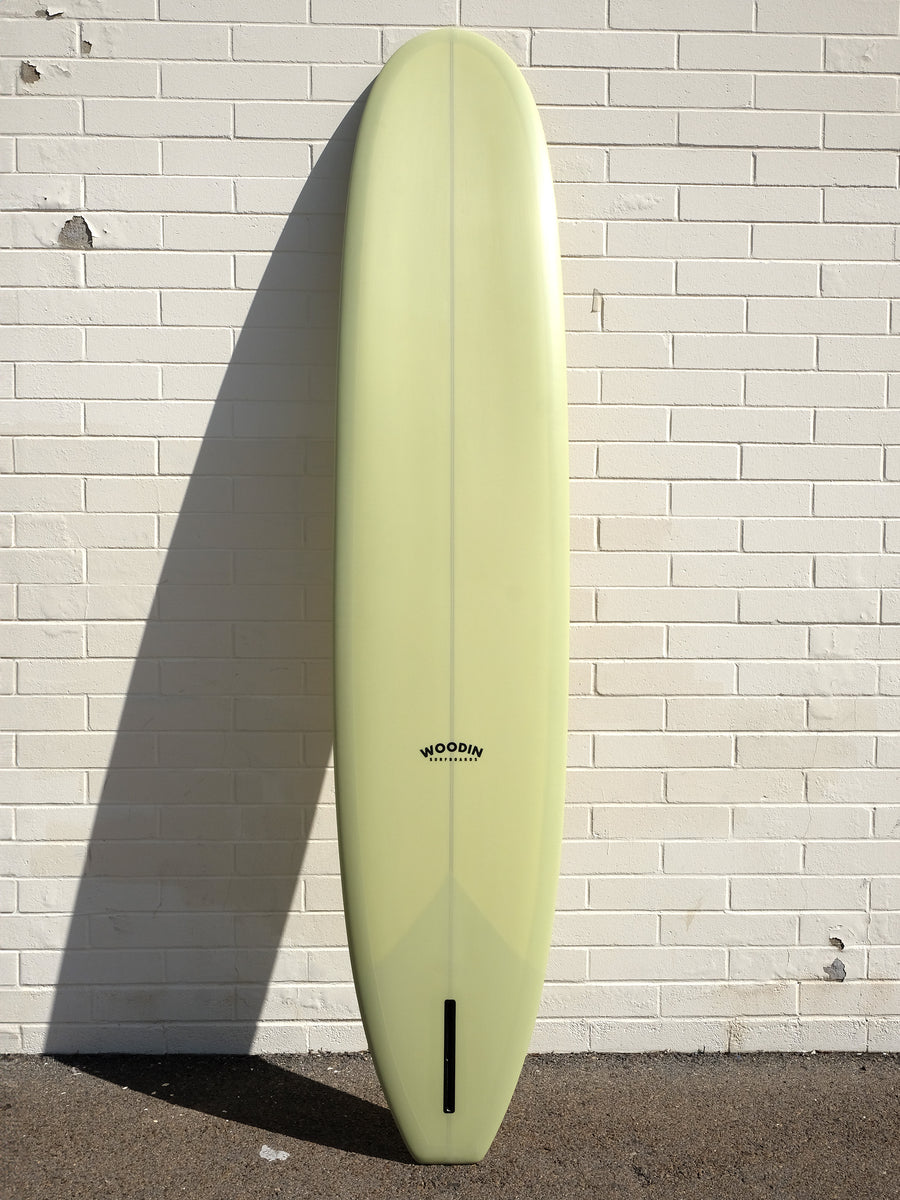 Woodin Surfboards | 9'8" One Love Cactus Green Longboard