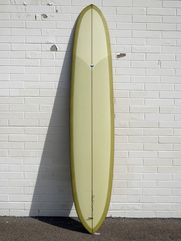 Woodin Surfboards | 9’9” Switchblade Pale Green Longboard